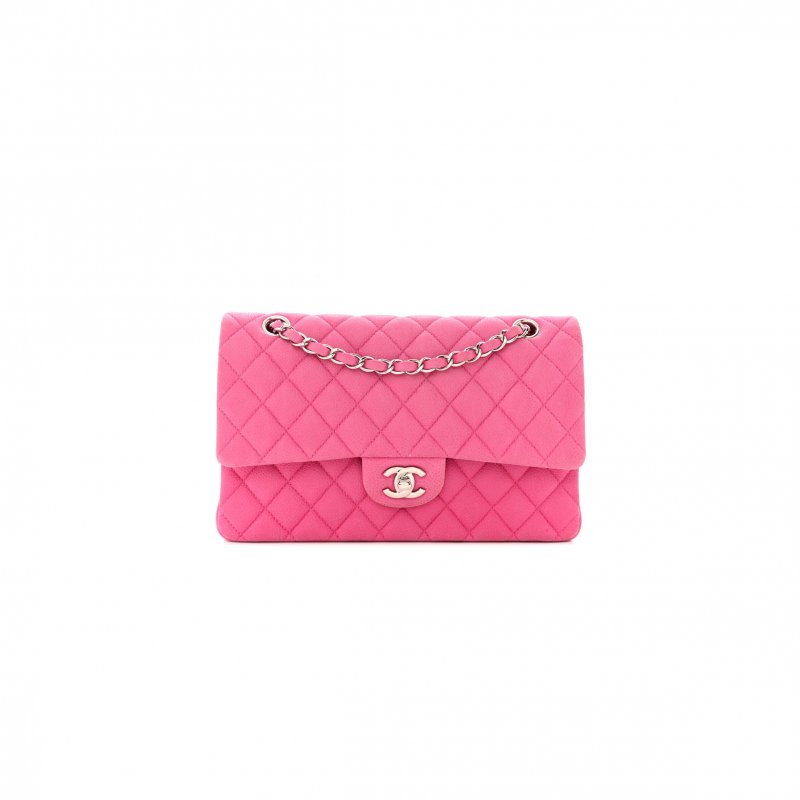 (image for) CHANEL IRIDESCENT CAVIAR QUILTED MEDIUM DOUBLE FLAP 1436314 (25*15*6cm)