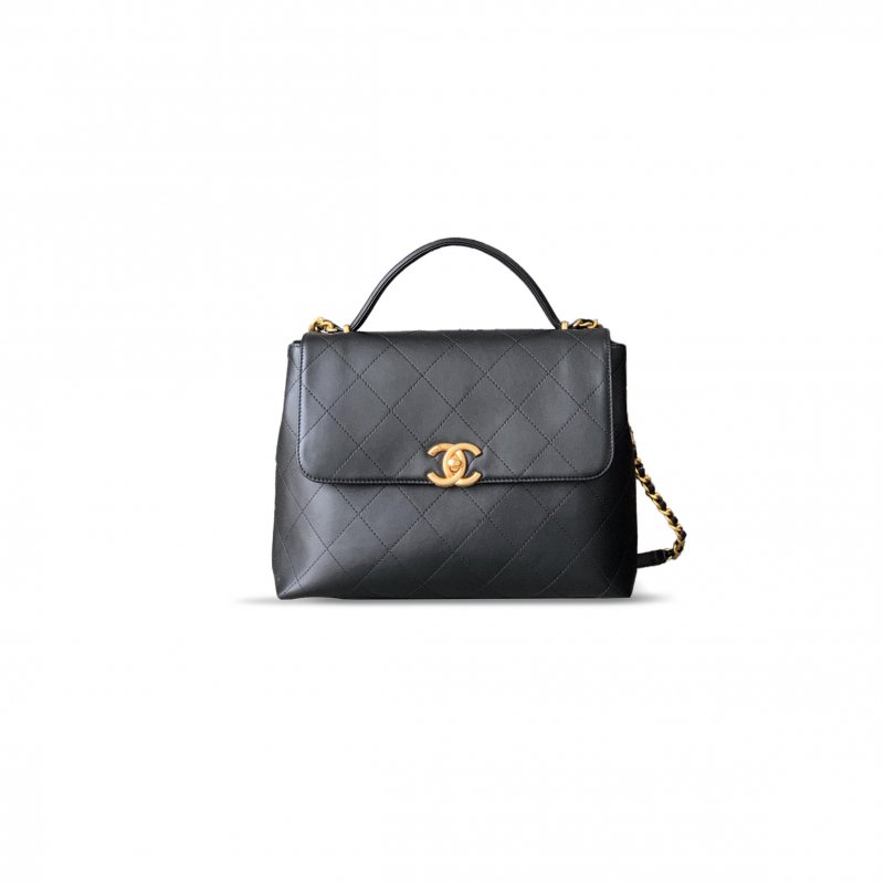 (image for) CHANEL FLAP BAG WITH TOP HANDLE AS5467 (33*26*9cm)