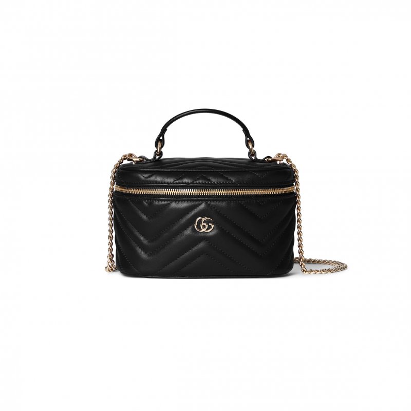 (image for) GUCCI GG MARMONT MINI VANITY BAG 837454 (19*11.5*9cm)