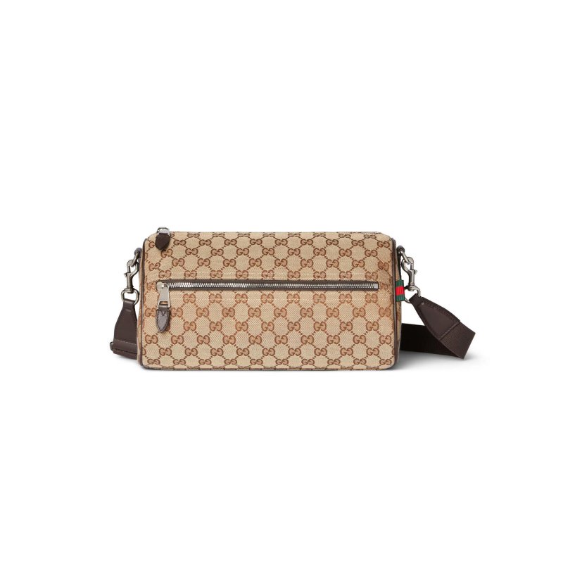 (image for) GUCCI GG CANVAS SMALL CYLINDER BAG ‎‎834455 (30*16*16cm)
