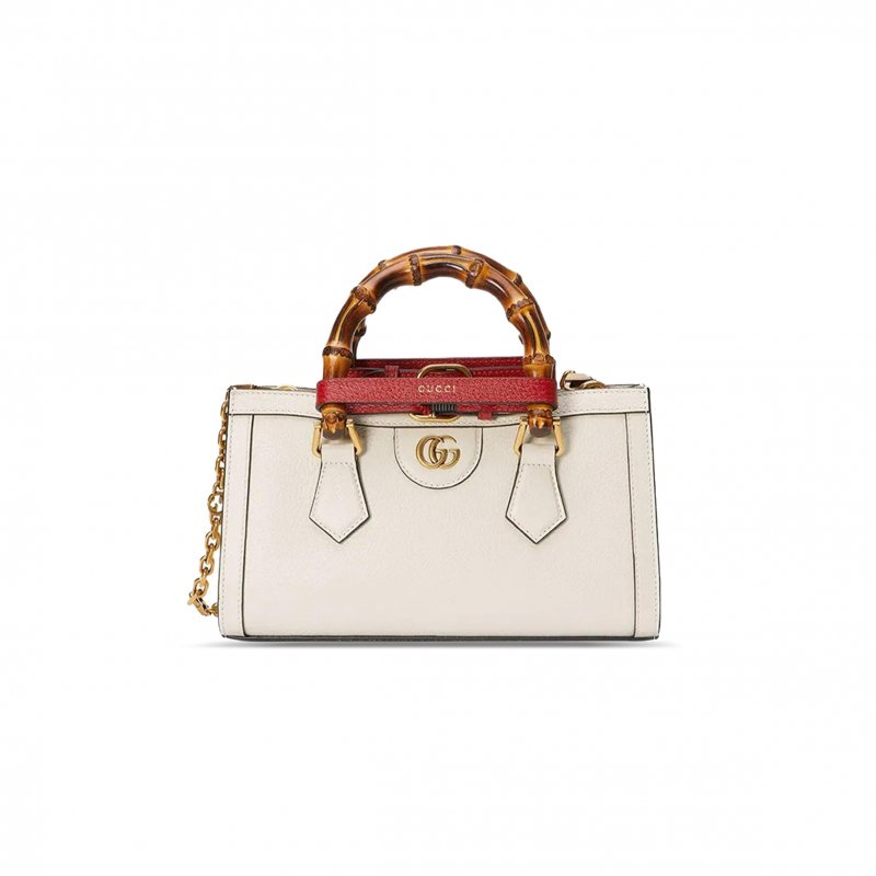 (image for) GUCCI DIANA BAMBOO SMALL SHOULDER BAG 735153 (27*15.5*11cm)
