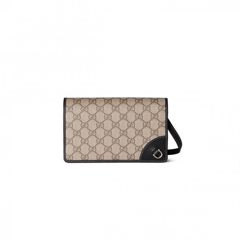 (image for) GUCCI GG EMBLEM SUPER MINI SHOULDER BAG 820688 (20*12.5*5cm)