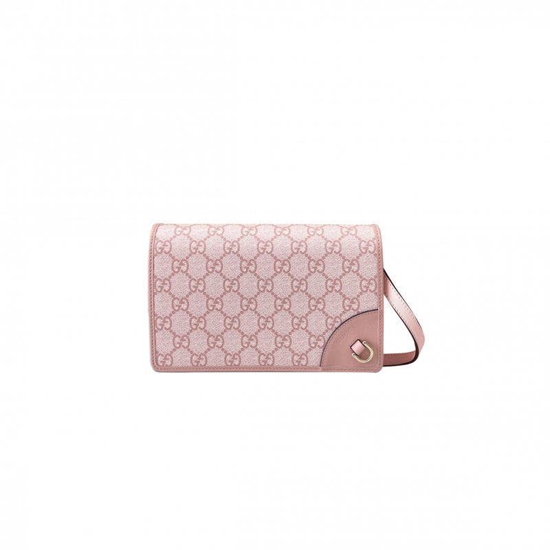 (image for) GUCCI GG EMBLEM SUPER MINI SHOULDER BAG 820688 (20*12.58*5cm)
