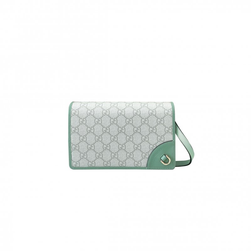 (image for) GUCCI GG EMBLEM SUPER MINI SHOULDER BAG 820688 (20*12.5*5cm)
