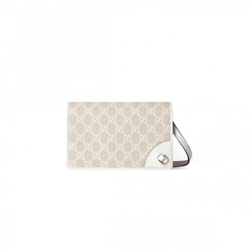 (image for) GUCCI GG EMBLEM SUPER MINI SHOULDER BAG 820688 (20*12.5*5cm)