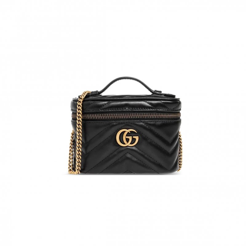 (image for) GUCCI GG MARMONT MINI TOP HANDLE BAG ‎699515 (16*10.5*5.5cm)