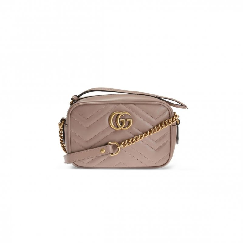 (image for) GUCCI GG MARMONT MATELASSÉ MINI BAG ‎448065 (18*12*6cm)