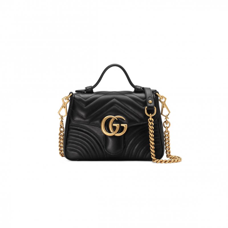 (image for) GUCCI GG MARMONT MINI TOP HANDLE BAG ‎547260 (21*15.5*8cm)