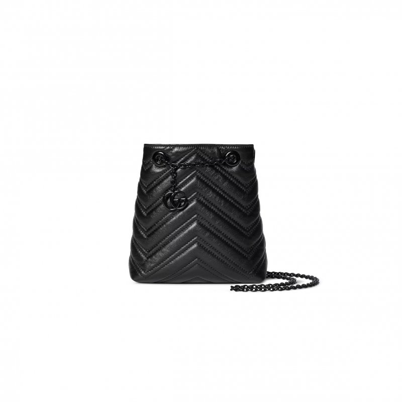(image for) GUCCI GG MARMONT NANO BUCKET BAG 856404 (17*16*6.5cm)