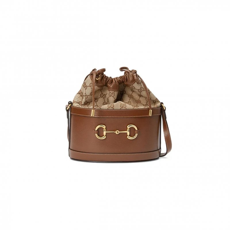 (image for) GUCCI HORSEBIT 1955 BUCKET BAG 602118 (25*22*12cm)