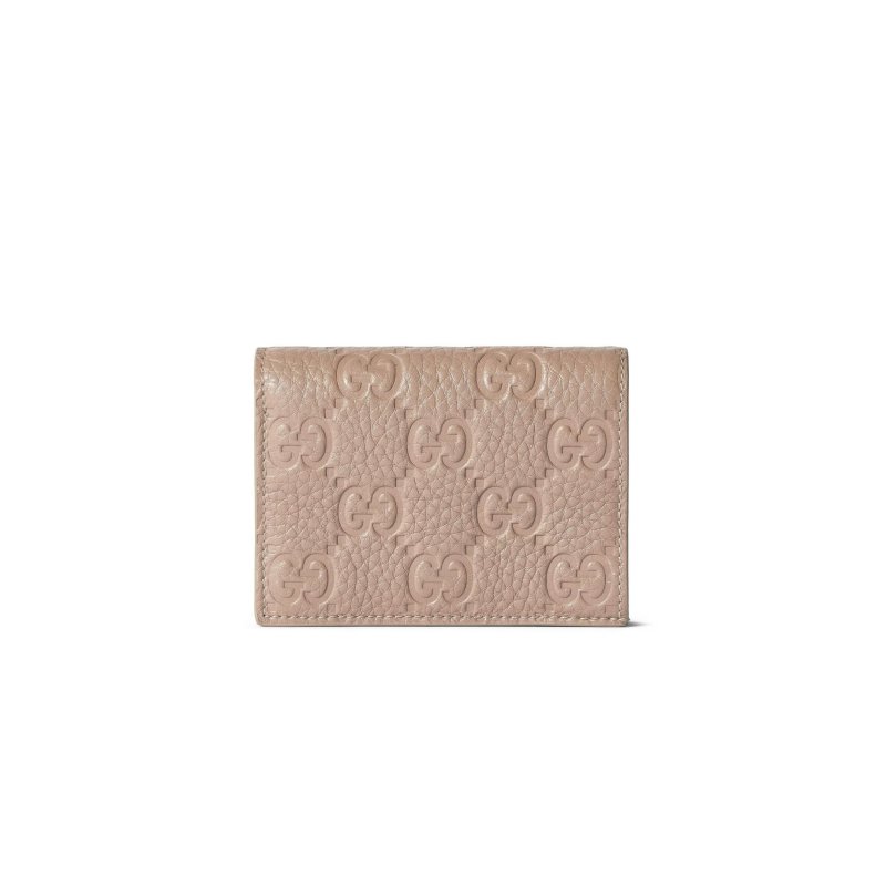 (image for) GUCCI GG EMBLEM MINI WALLET 815901 (11*9*3cm)