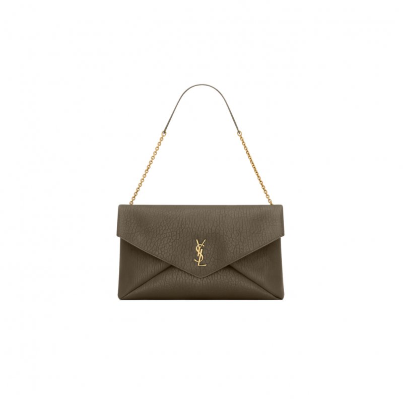 (image for) YSL CASSANDRE LARGE POUCH ON CHAIN IN LAMBSKIN 841702AACYT3212 (35*22*3cm)