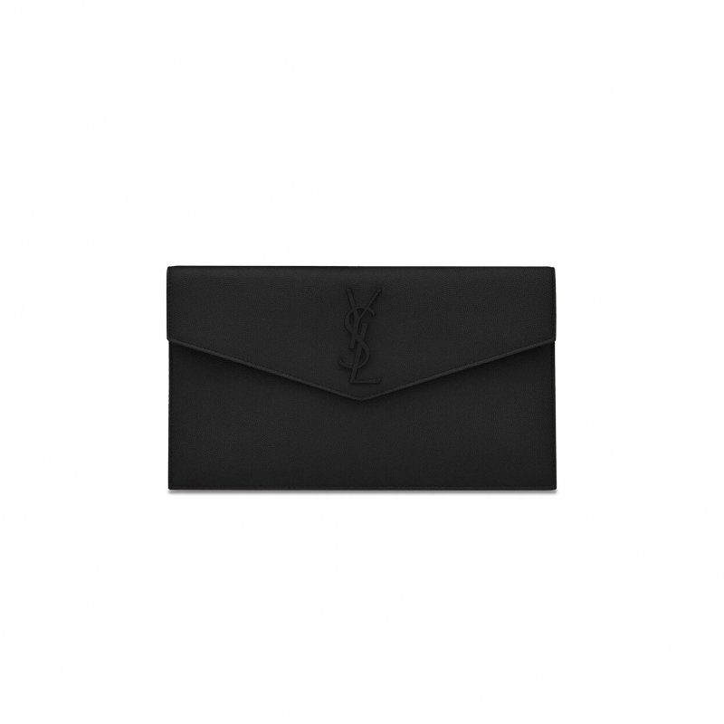 (image for) YSL UPTOWN POUCH IN GRAIN DE POUDRE LEATHER 5657391GF0U1000 (27*16*2cm)