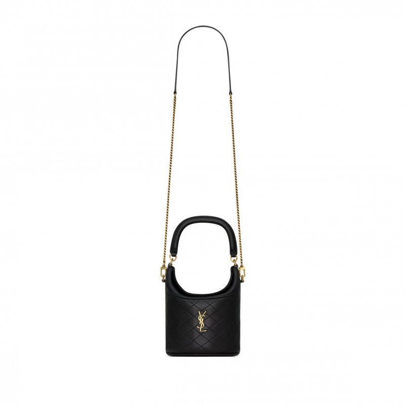 (image for) YSL GABY BUCKET BAG IN LAMBSKIN 7639611EL071000 (19*17*15cm)