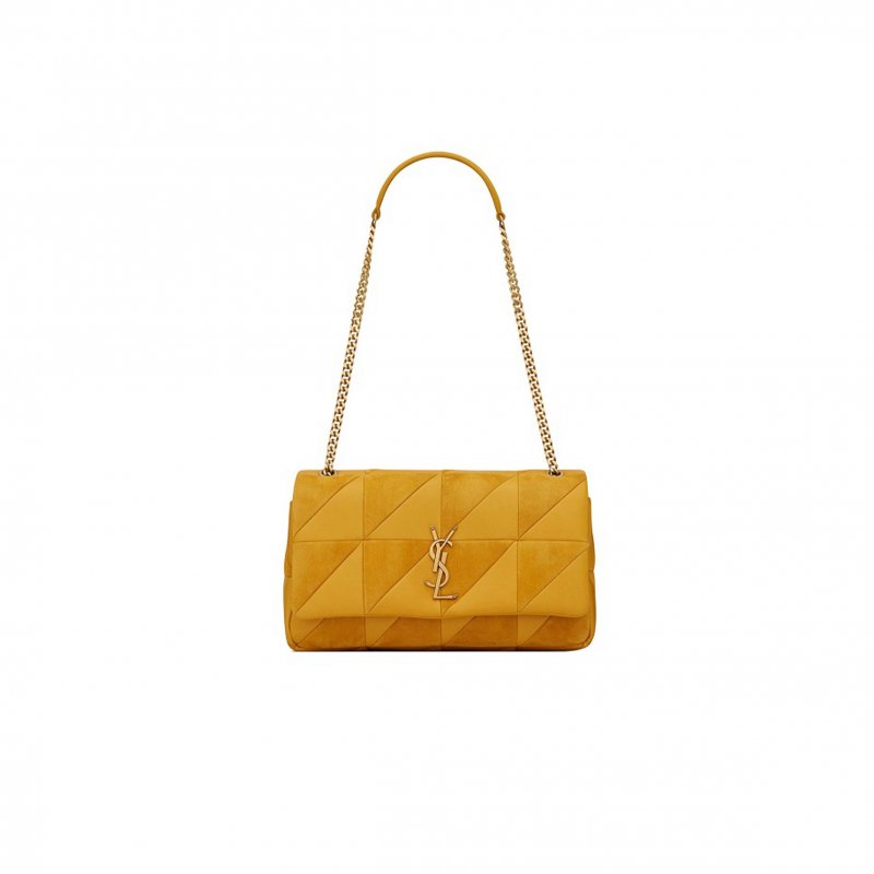 (image for) YSL JAMIE MEDIUM IN SUEDE AND LAMBSKIN 515821COPP77019 (25*15*7.5cm)