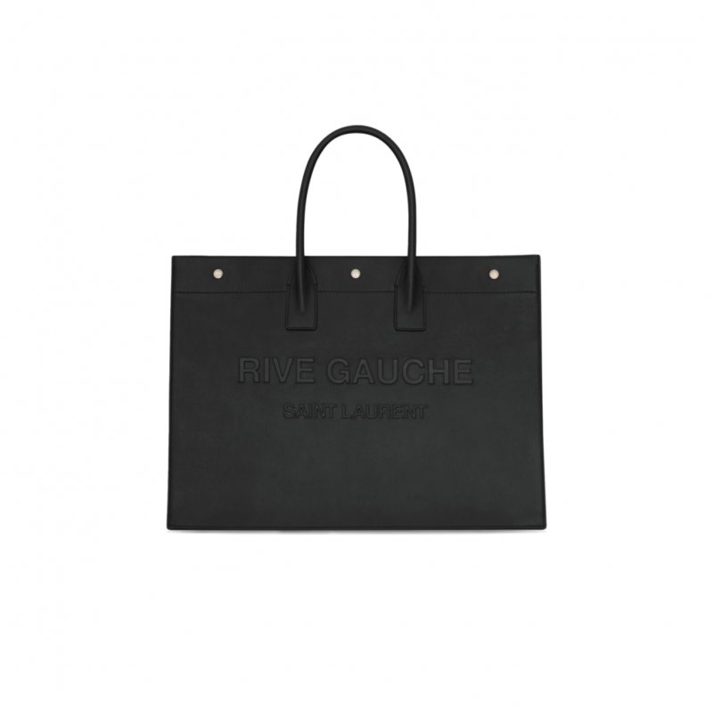 (image for) YSL RIVE GAUCHE LARGE TOTE BAG IN SMOOTH LEATHER 587273CWTFE1000 (48*36*16cm)
