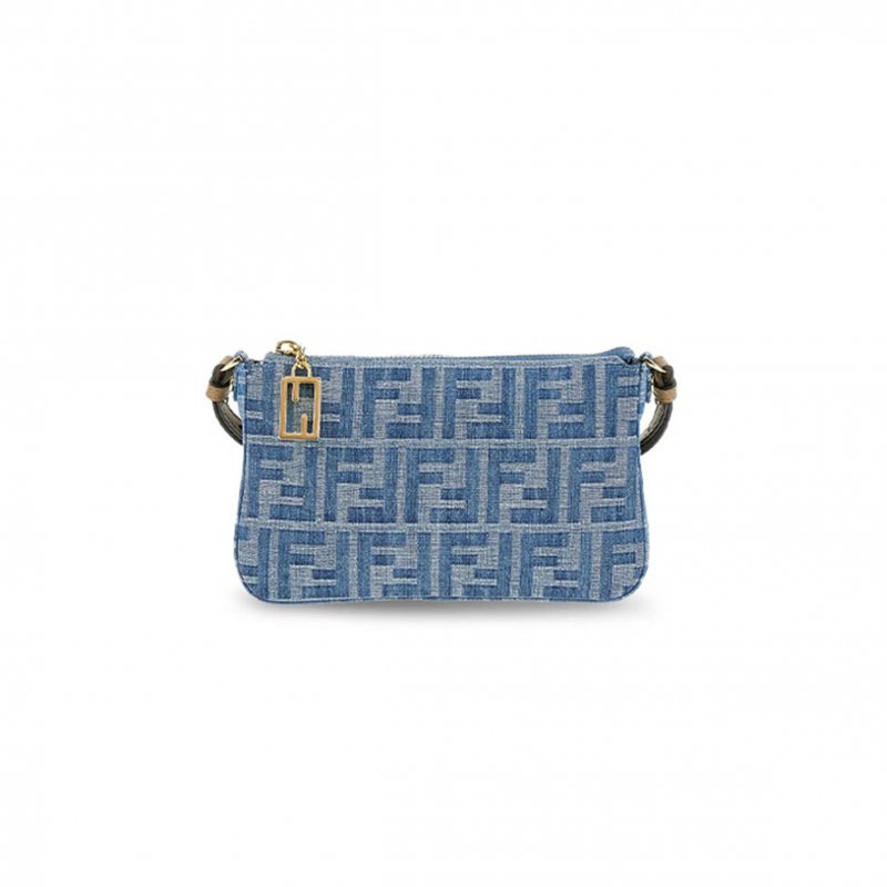 (image for) FENDI BAGUETTE CLUTCH 8BS073AS3FF1PLM (20*12*3cm)