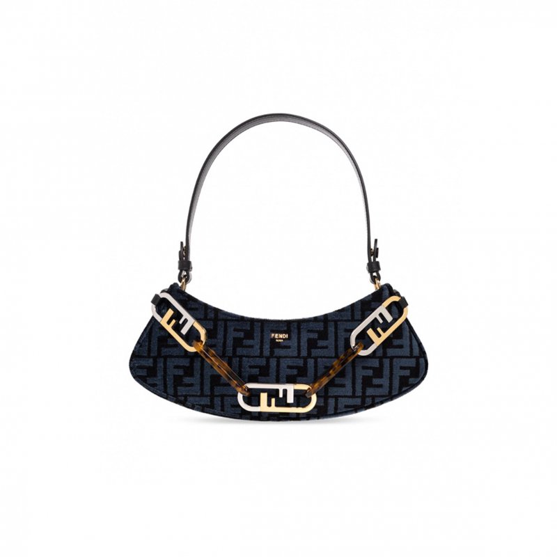 (image for) FENDI MONOGRAM O'LOCK SWING SHOULDER BAG (32*11*5cm)