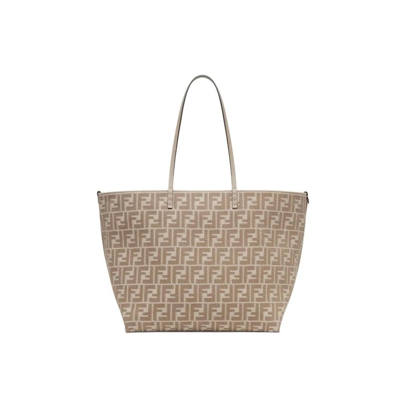 (image for) FENDI ROLL LARGE FABRIC GRAY 8BH425AUPJF1SNP (33*30*22cm)