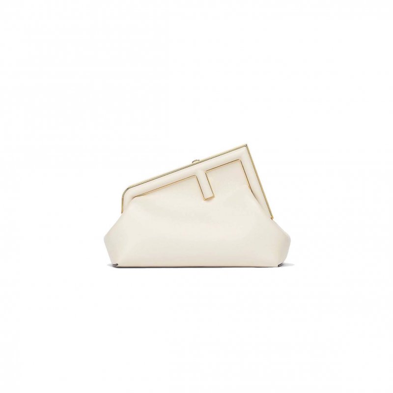 (image for) FENDI FIRST SMALL - CAMELLIA LEATHER BAG 8BP129ABVEF0VWM (26*18*9.5cm)