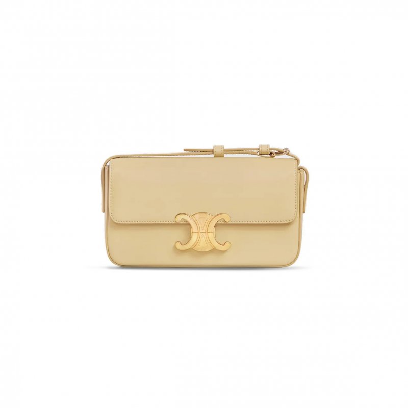 (image for) CELINE SHOULDER BAG CLAUDE IN SHINY CALFSKIN 194143BF4.11PA (20*10*4cm)