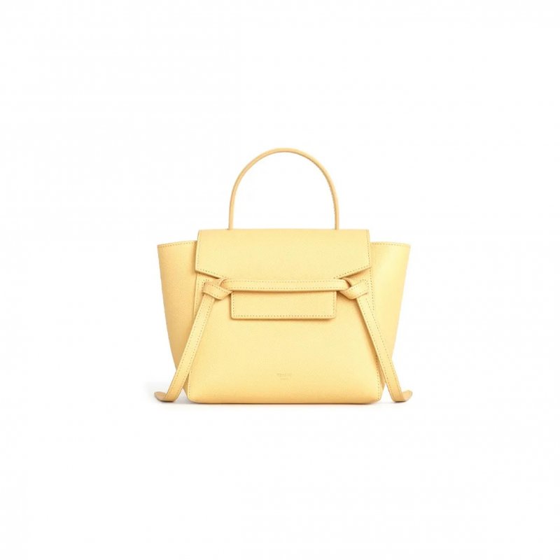 (image for) CELINE BELT NANO BAG IN GRAINED CALFSKIN 189003ZVA.11PO (20*20*10cm)