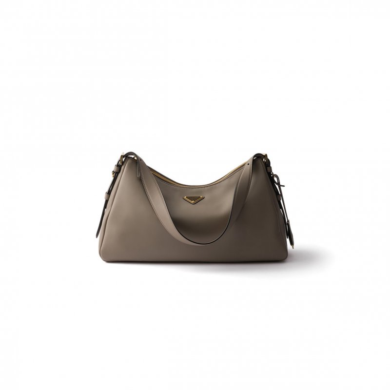 (image for) PRADA AIMÉE LARGE LEATHER SHOULDER BAG 1BC228 (39*23*12cm)