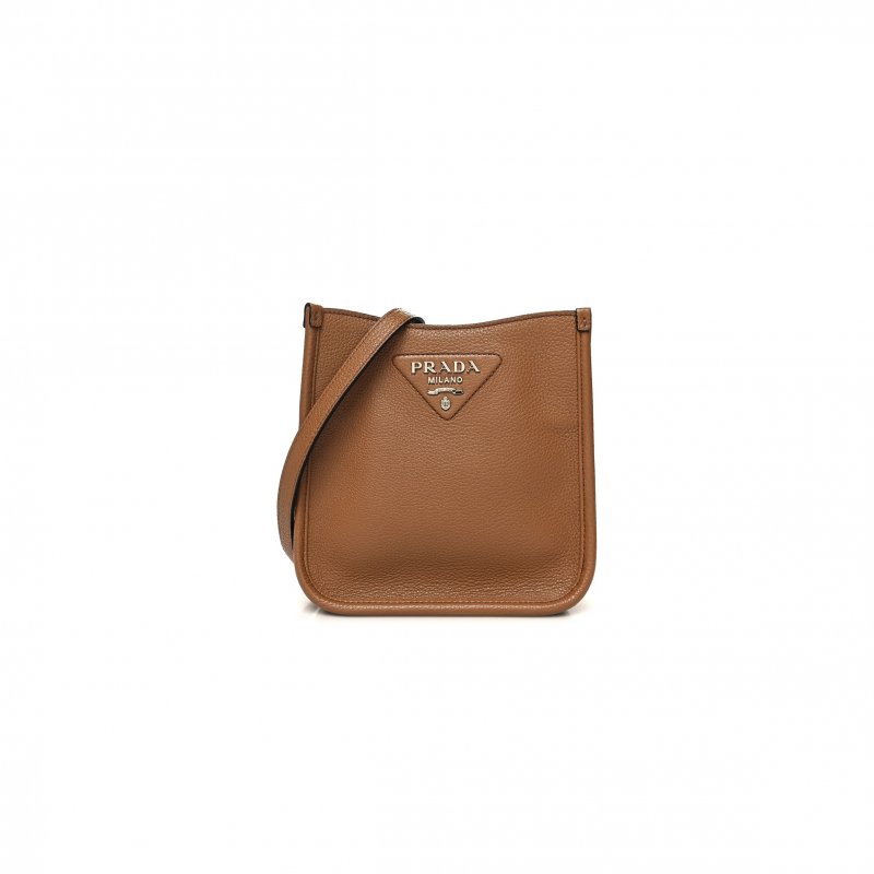 (image for) PRADA VITELLO DAINO SOFT MINI SHOULDER BAG CARAMEL (20*19*13cm)