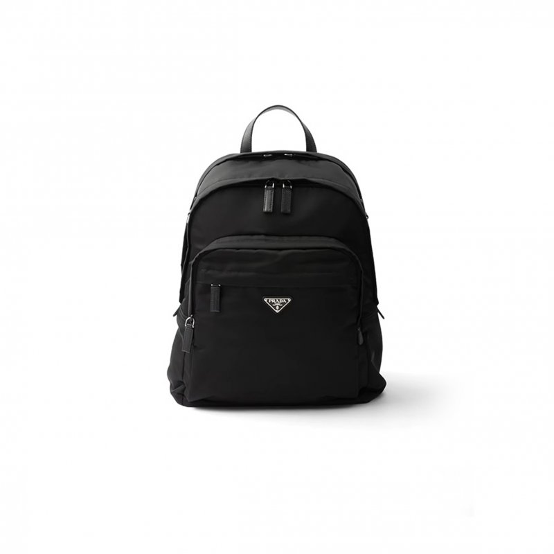 (image for) PRADA RE-NYLON AND SAFFIANO LEATHER BACKPACK 2VZ048 (43.5*31*20cm)