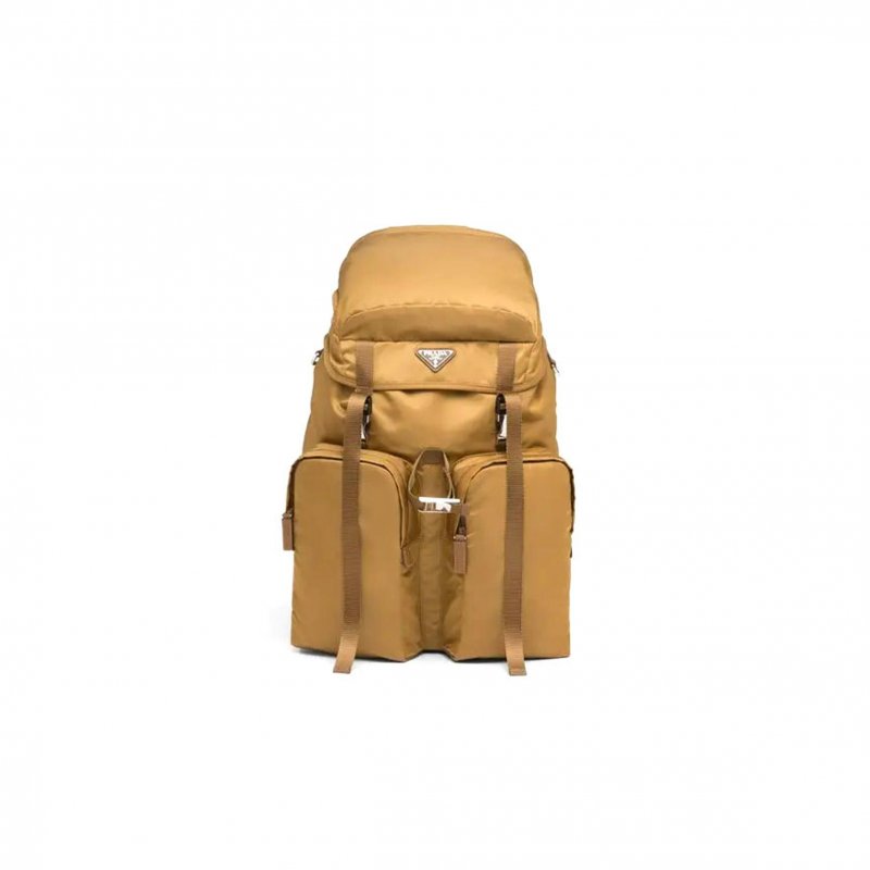 (image for) PRADA RE-NYLON AND SAFFIANO LEATHER BACKPACK 2VZ019 (53.5*32*16.5cm)