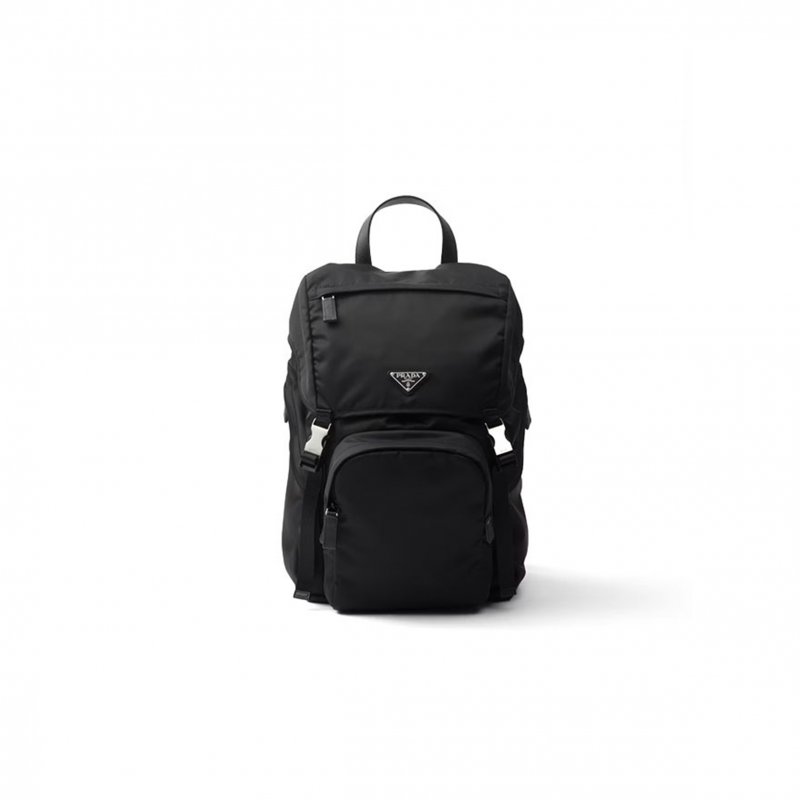 (image for) PRADA RE-NYLON AND SAFFIANO LEATHER BACKPACK 2VZ135 (45*27*17cm)