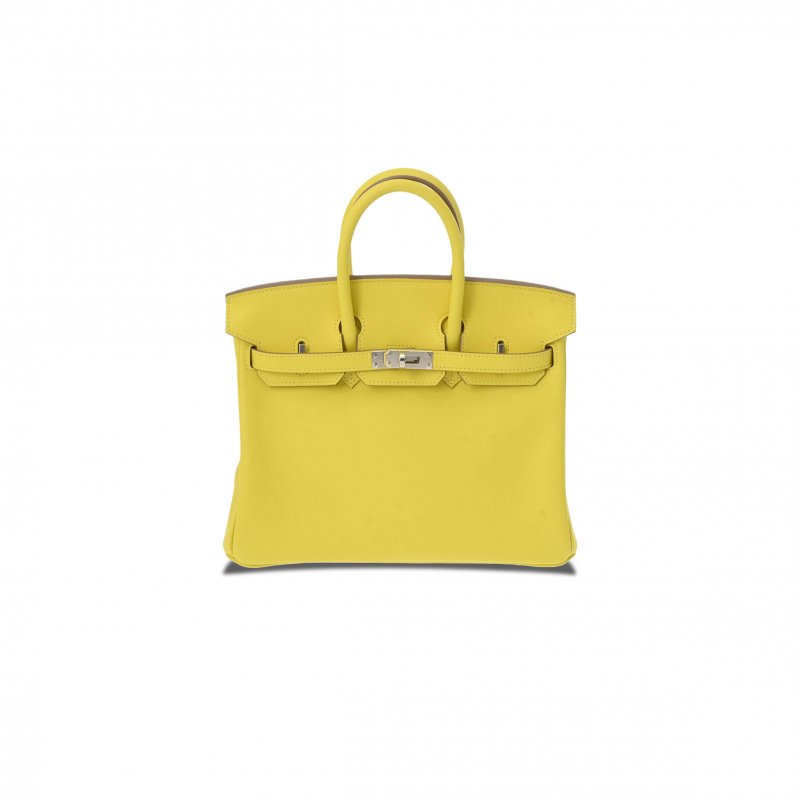 (image for) HERMÈS MASTER BIRKIN 25 SWIFT LEATHER CHICK YELLOW GOLD BUCKLE H049362CK19 (25*20*13cm)