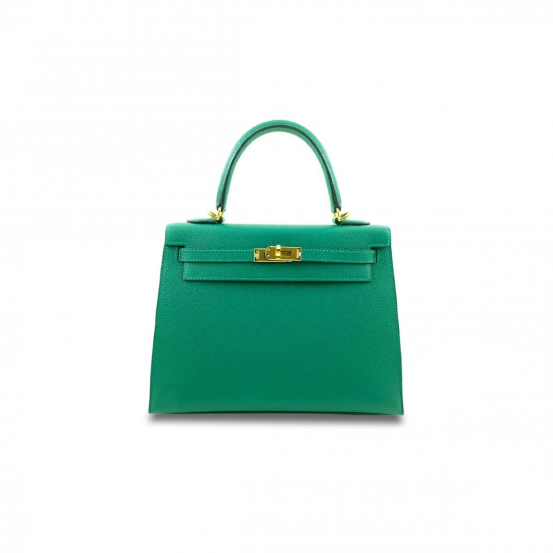 (image for) HERMÈS MASTER EPSOM KELLY SELLIER 25 VERT VERTIGO (25*17*7cm)