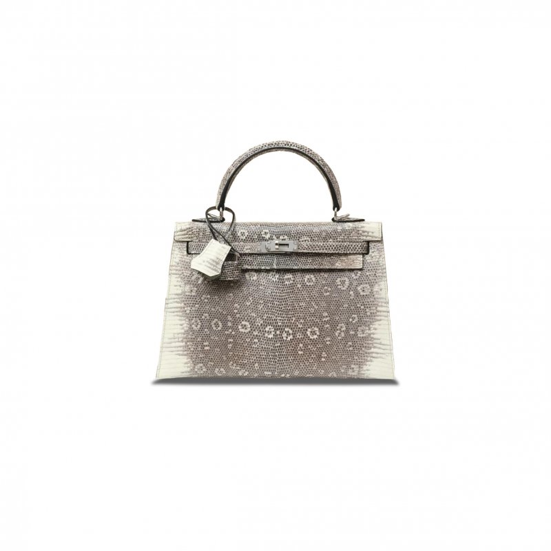 (image for) HERMÈS MASTER MINI KELLY II OMBRE LEZARD NATURA LISSE 53726 (19*12*5.5cm)