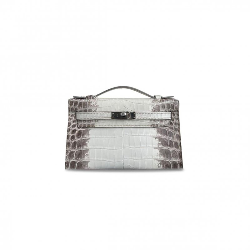 (image for) HERMÈS MASTER MINI KELLY CROCODILE LEATHER CLUTCH (22*14*7cm)