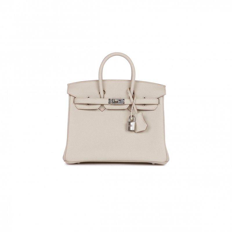 (image for) HERMES BIRKIN 25 TOGO PALLADIUM HARDWARE (25*20*13cm)