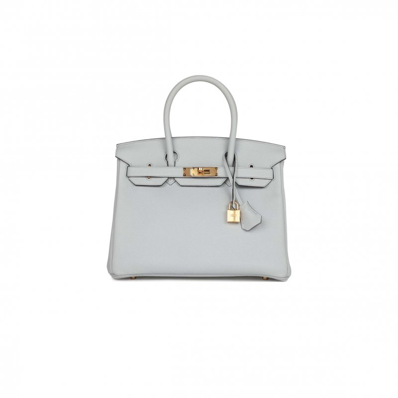 (image for) HERMES BIRKIN 30 CLEMENCE GOLD HARDWARE (30*22*16cm)