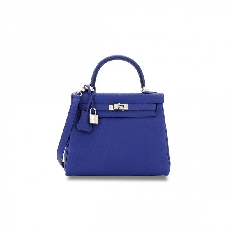 (image for) HERMÈS KELLY 25 TOGO WITH PALLADIUM HARDWARE 25 (25*17*7cm)