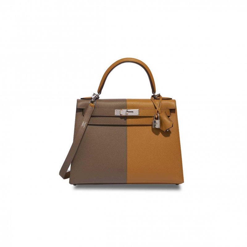 (image for) HERMÈS KELLY 28 EPSOM SESAME BLUE INDIGO (28*22*10cm)