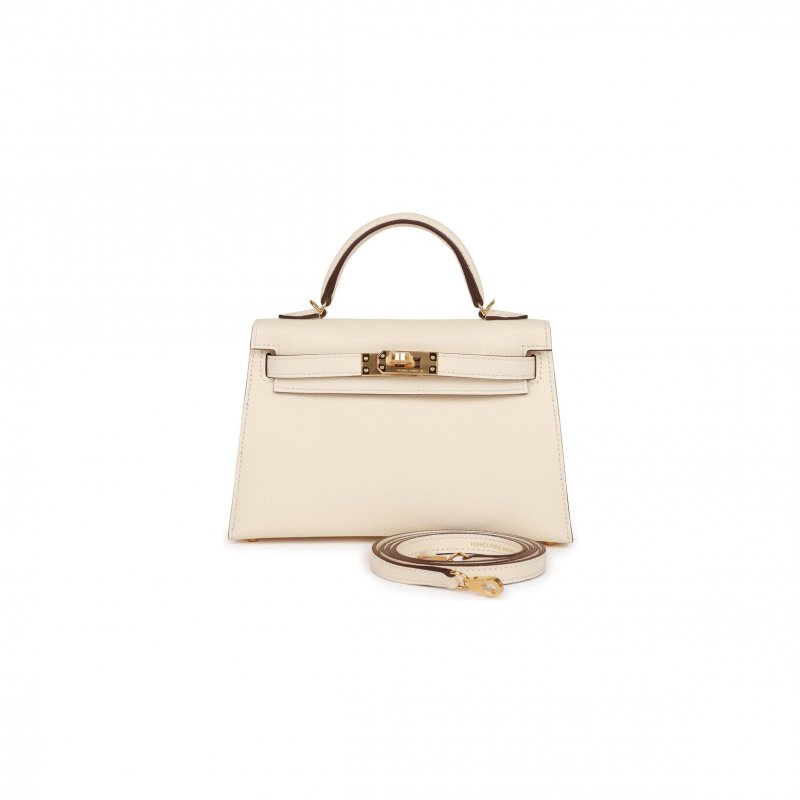 (image for) HERMES MINI KELLY SELLIER EPSOM GOLD HARDWARE (19*12*5.5cm)