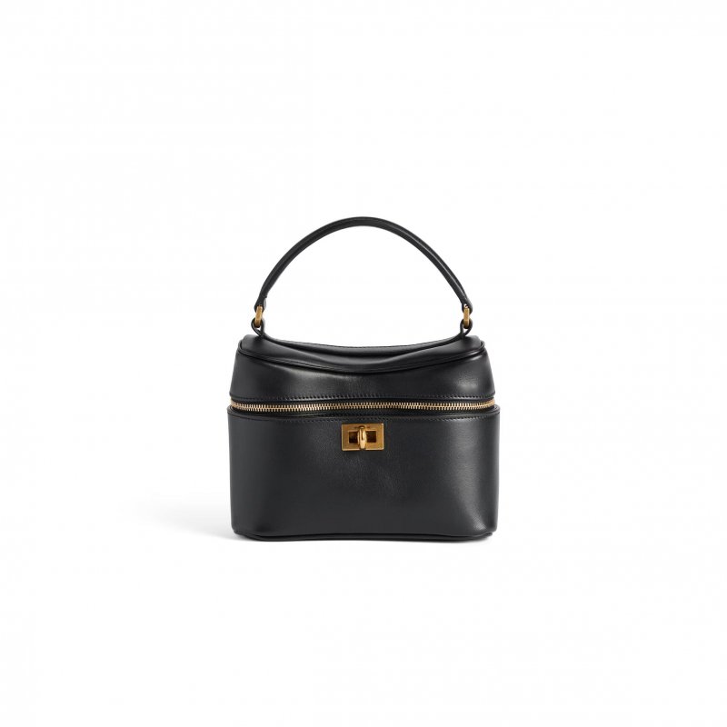 (image for) BALENCIAGA WOMEN'S RODEO VANITY IN BLACK 8455942AA4V1000 (18*12.9*8.3cm)