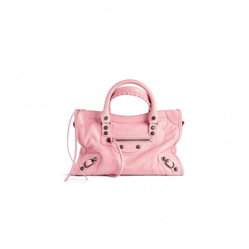 (image for) BALENCIAGA WOMEN'S LE CITY BAG SMALL IN VINTAGE PINK 8114422ABEK5826 (29.9*19.1*9.9cm)