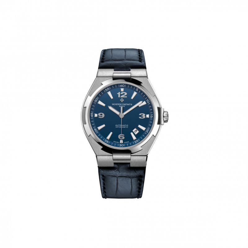 (image for) VACHERON CONSTANTIN OVERSEAS STAINLESS STEEL BLUE DIAL 42MM WATCH 47040/000A-9008