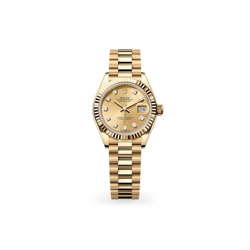 (image for) ROLEX LADY-DATEJUST OYSTER, 28 MM, YELLOW GOLD M279178-0017