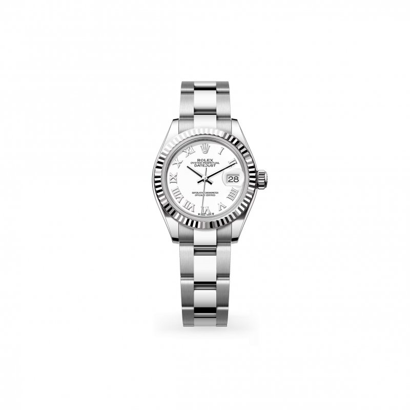 (image for) ROLEX LADY-DATEJUST OYSTER, 28 MM,OYSTERSTEEL AND WHITE GOLD 279174