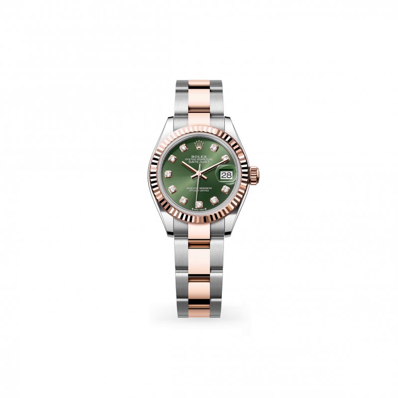 (image for) ROLEX LADY-DATEJUST OYSTER, 28 MM, OYSTERSTEEL AND EVEROSE GOLD 279171