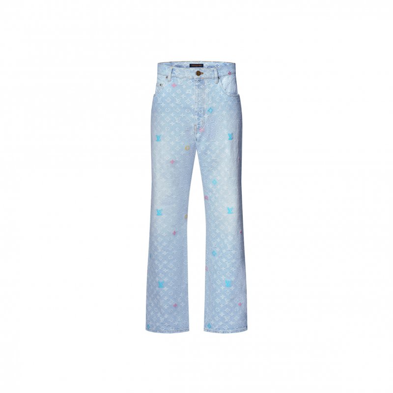 (image for) LOUIS VUITTON X TYLER THE CREATOR STRAIGHT-LEG JEANS
