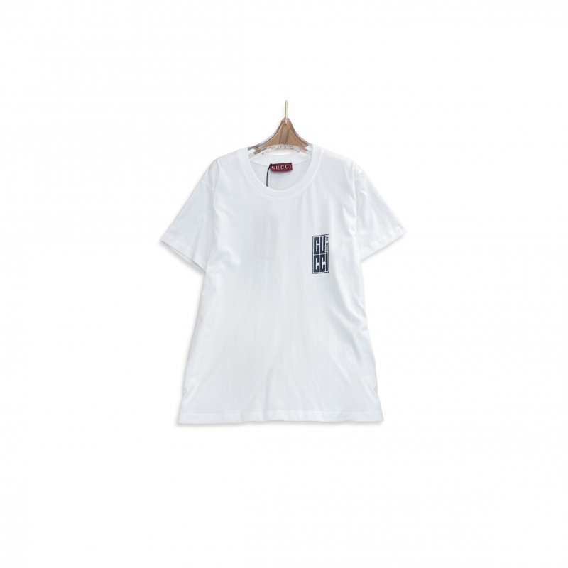 (image for) GUCCI LETTER PRINT CREW NECK T-SHIRT