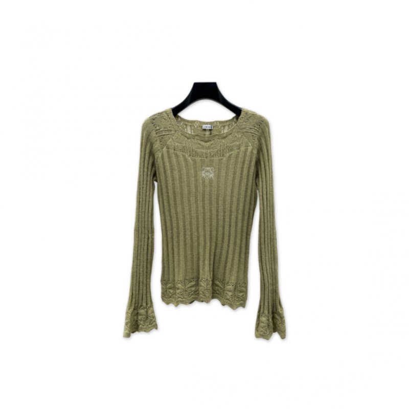 (image for) LOEWE OPENWORK KNIT LONG SLEEVE