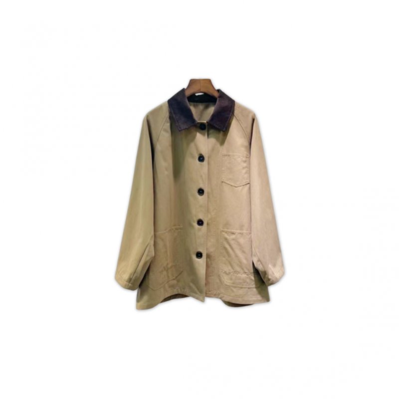 (image for) LOEWE LAPEL BUTTON-DOWN TRENCH COAT